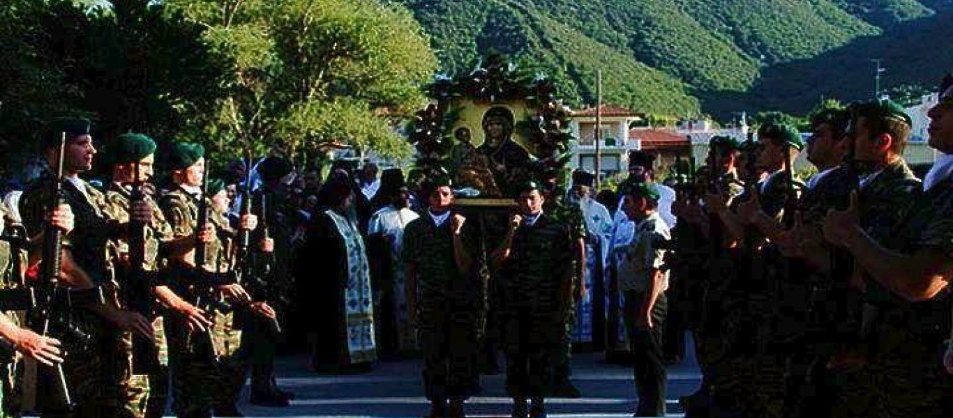 Στον Σταυρό του Δ. Βόλβης μέχρι σήμερα η εικόνα της Παναγίας Τριχερούσας